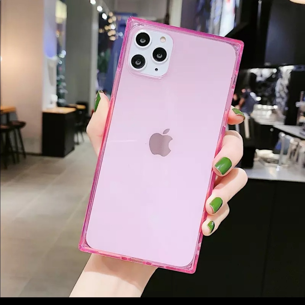 Square Pink iphone 11 pro max case